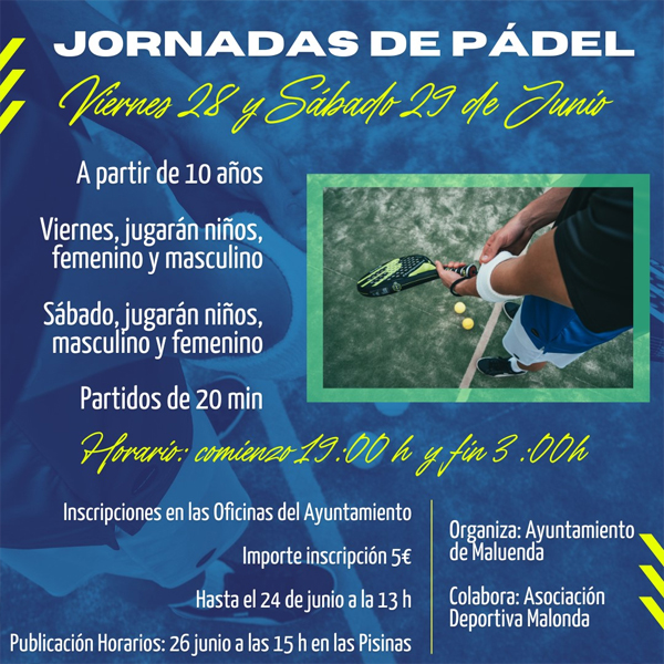 Jornadas de Pádel