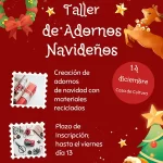 Taller de adornos navideños