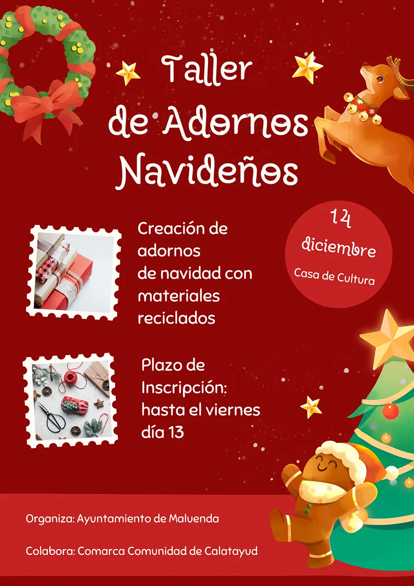 Taller de adornos navideños